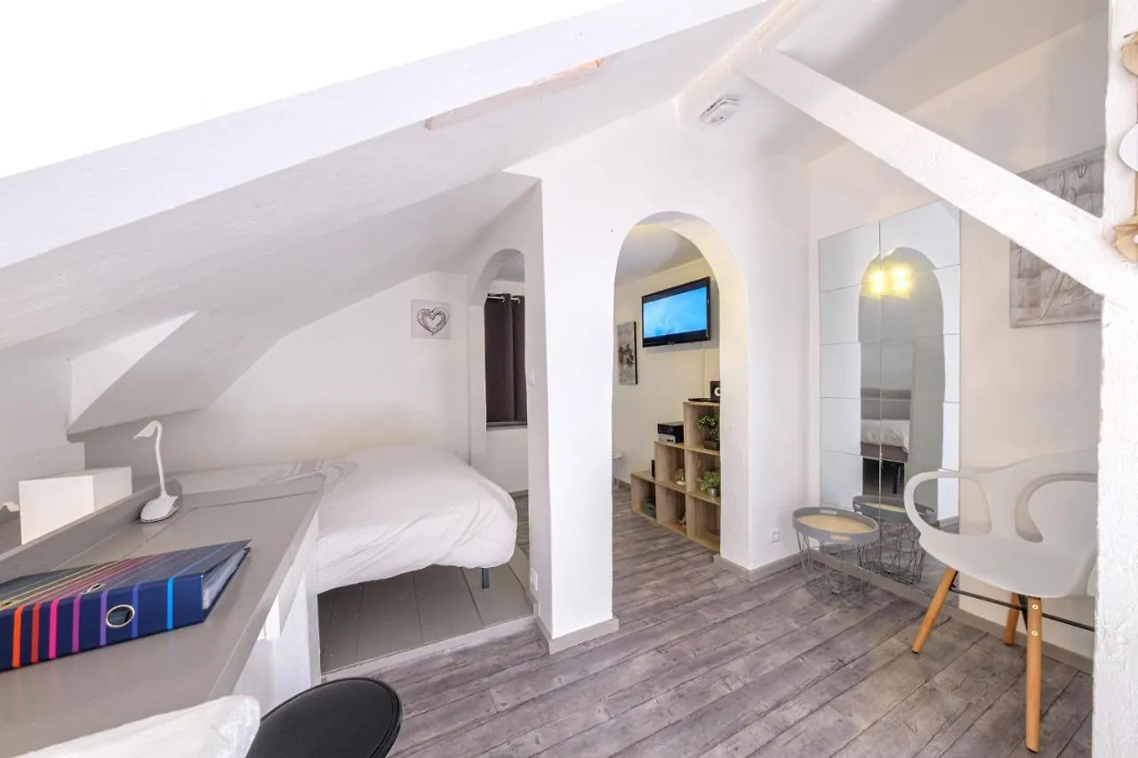 Appartamento Studio DUPLEX 27m2, Lit double, Calme et Cosy, NETFLIX , WIFI, Parking, Hypercentre a 400m, arrivée tardive possible avec boite à clés Albertville